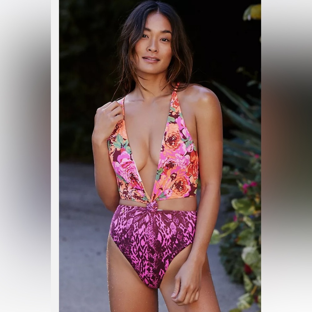 Maaji Rosette Reversible One Piece swimsuit